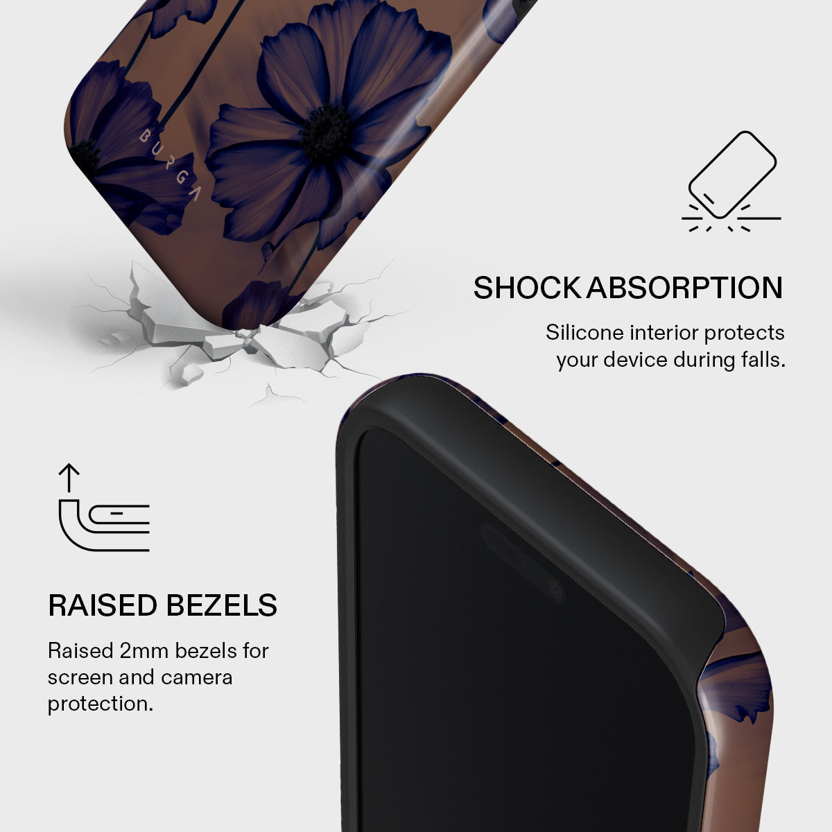 Velvet Night - iPhone 17 Pro Case | BURGA