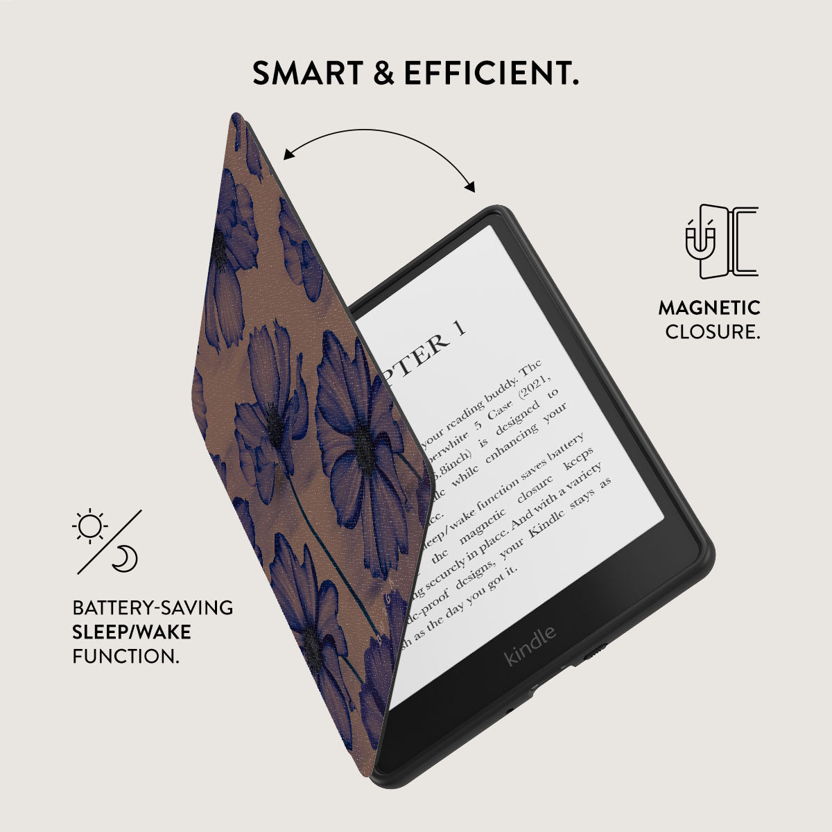 VelvetGlow Set Da 6 Inserti Olografici Per E-Reader – Compatibile Con Kindle Paperwhite 11ª/12ª Gen E Colorsoft, Con Ciondolo E Tappi USB-C