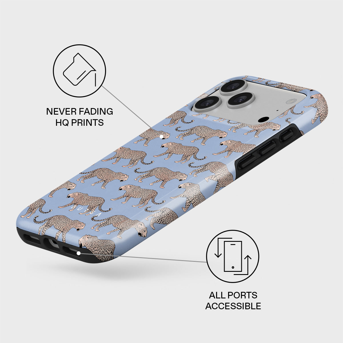 Tourist Trap - Tiger iPhone 17 Pro Max Case | BURGA
