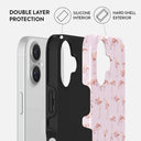 Nostalgic Pink - Flamingos iPhone 16 Case 2