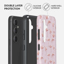 Nostalgic Pink - Flamingos Samsung Galaxy S23 FE Case 2