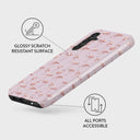 Nostalgic Pink - Flamingos Samsung Galaxy S23 FE Case 3