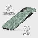 Mint Gelato - Dots iPhone 16 Plus Case 3