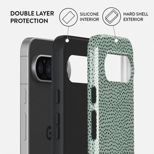 Mint Gelato - Dots Google Pixel 9 Pro Case 2