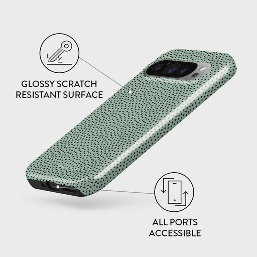 Mint Gelato - Dots Google Pixel 9 Pro Case 3