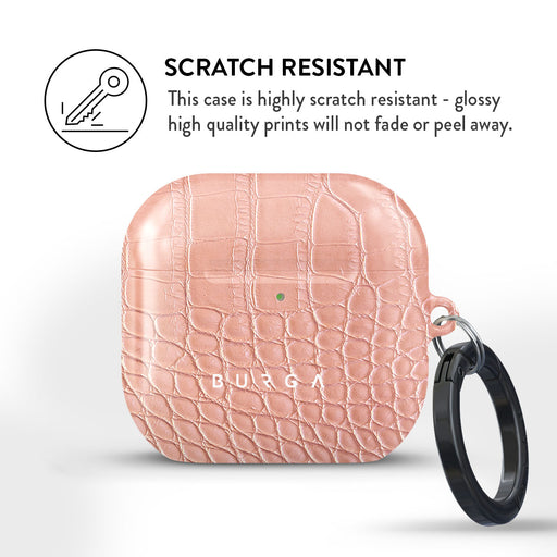 Pink Croco - AirPods 4 Case 4