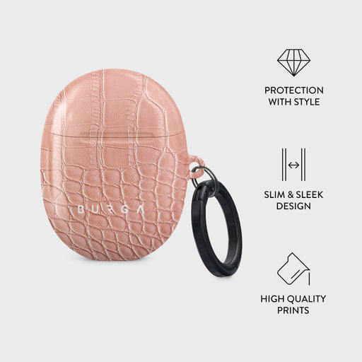 Pink Croco - Google Pixel Buds Pro 2 Case 4