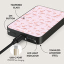 Nostalgic Pink - Flamingos Magnetic Power Bank 15