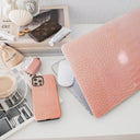 Pink Croco - Samsung Galaxy Z Flip 4 Case 17