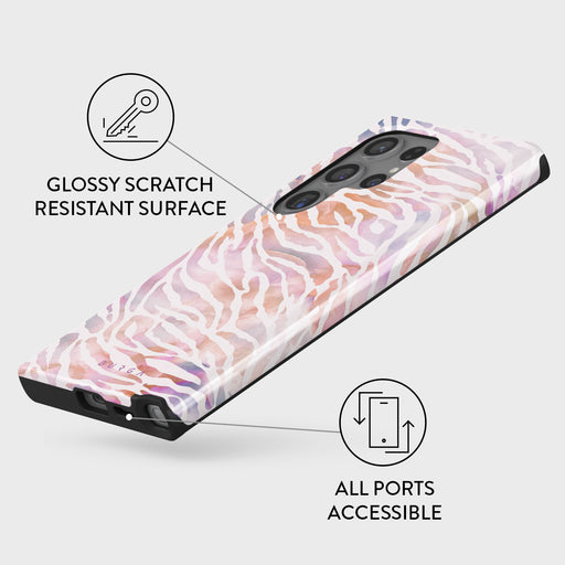 Sultry July - Zebra Samsung Galaxy S24 Ultra Case 7