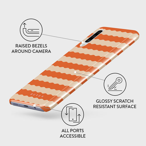 Papaya - Samsung Galaxy A50 Case 3