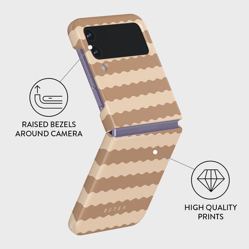 Golden Sand - Samsung Galaxy Z Flip 4 Case 3