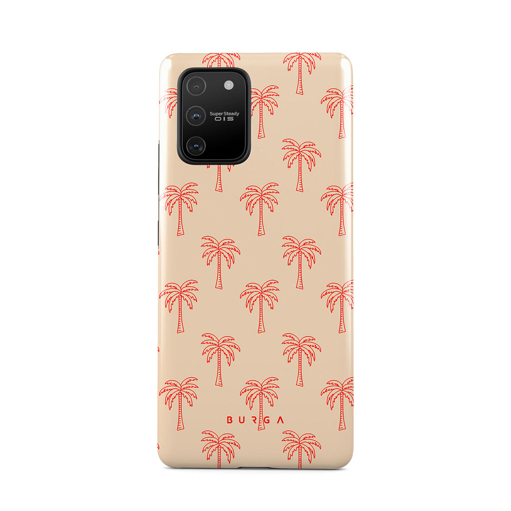 Galaxy S10 Super Steady Samsung A51 Sunset Orange Glass Case For