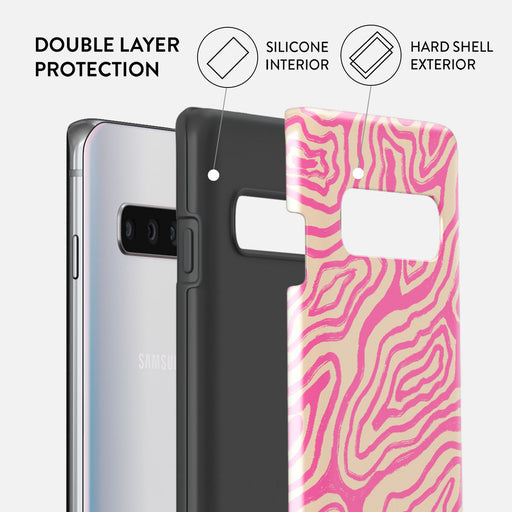 Pink Shores - Samsung Galaxy S10 4G Case 2