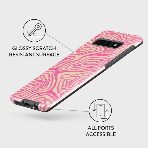 Pink Shores - Samsung Galaxy S10 4G Case 3