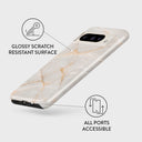 Vanilla Sand - Marble Google Pixel 8 Pro Case 3