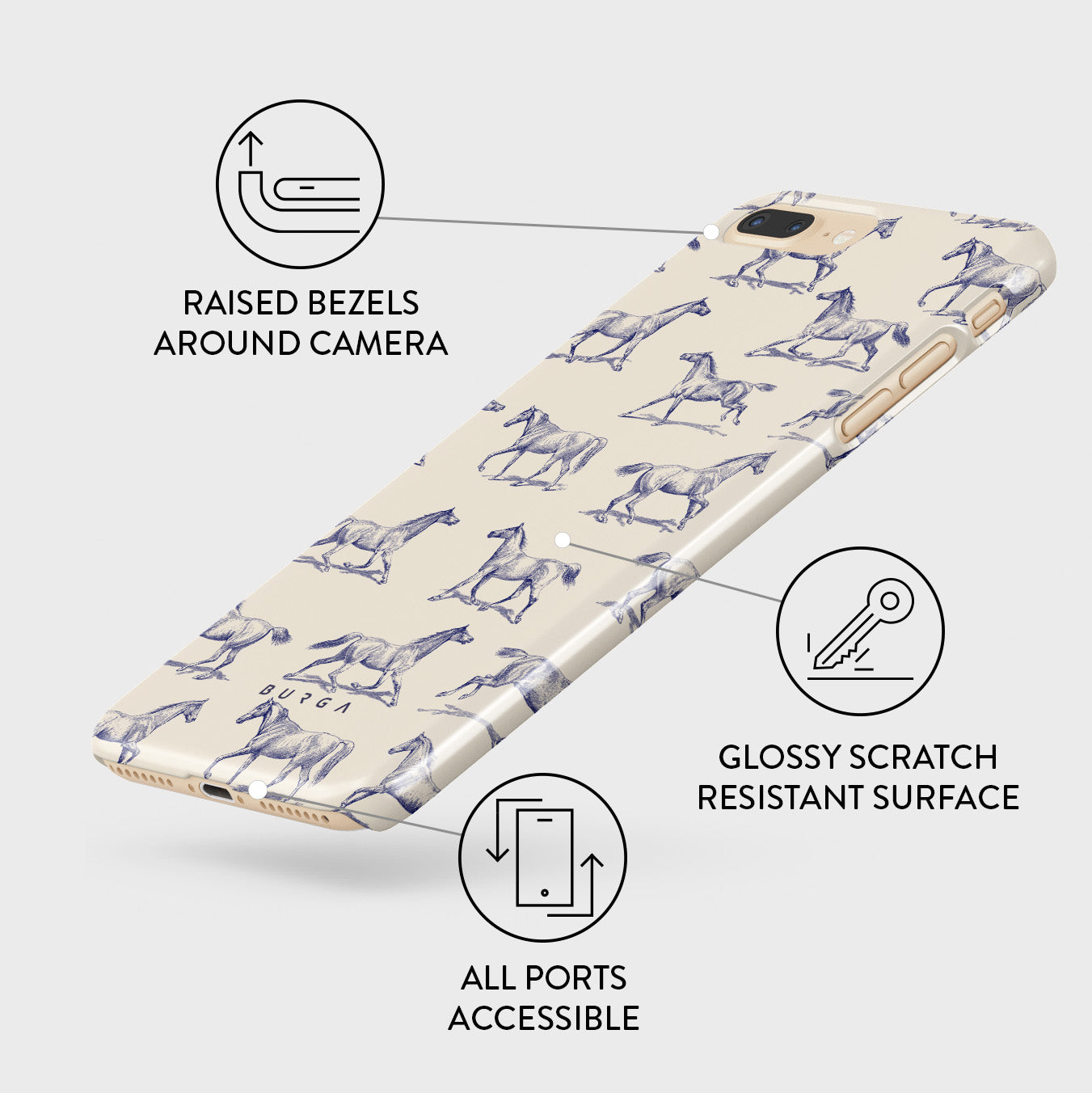 BURGA Derby Race - iPhone 17 Pro Max ケース Derby Race - iPhone 17 Pro Max Case | BURGA