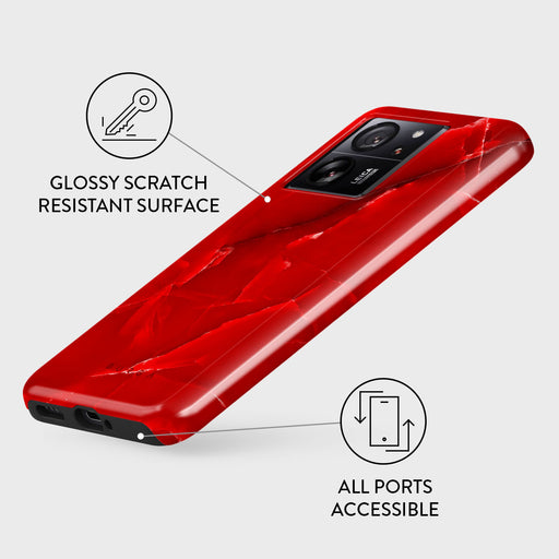 Wild Blaze - Red Xiaomi 13T Pro Case 3