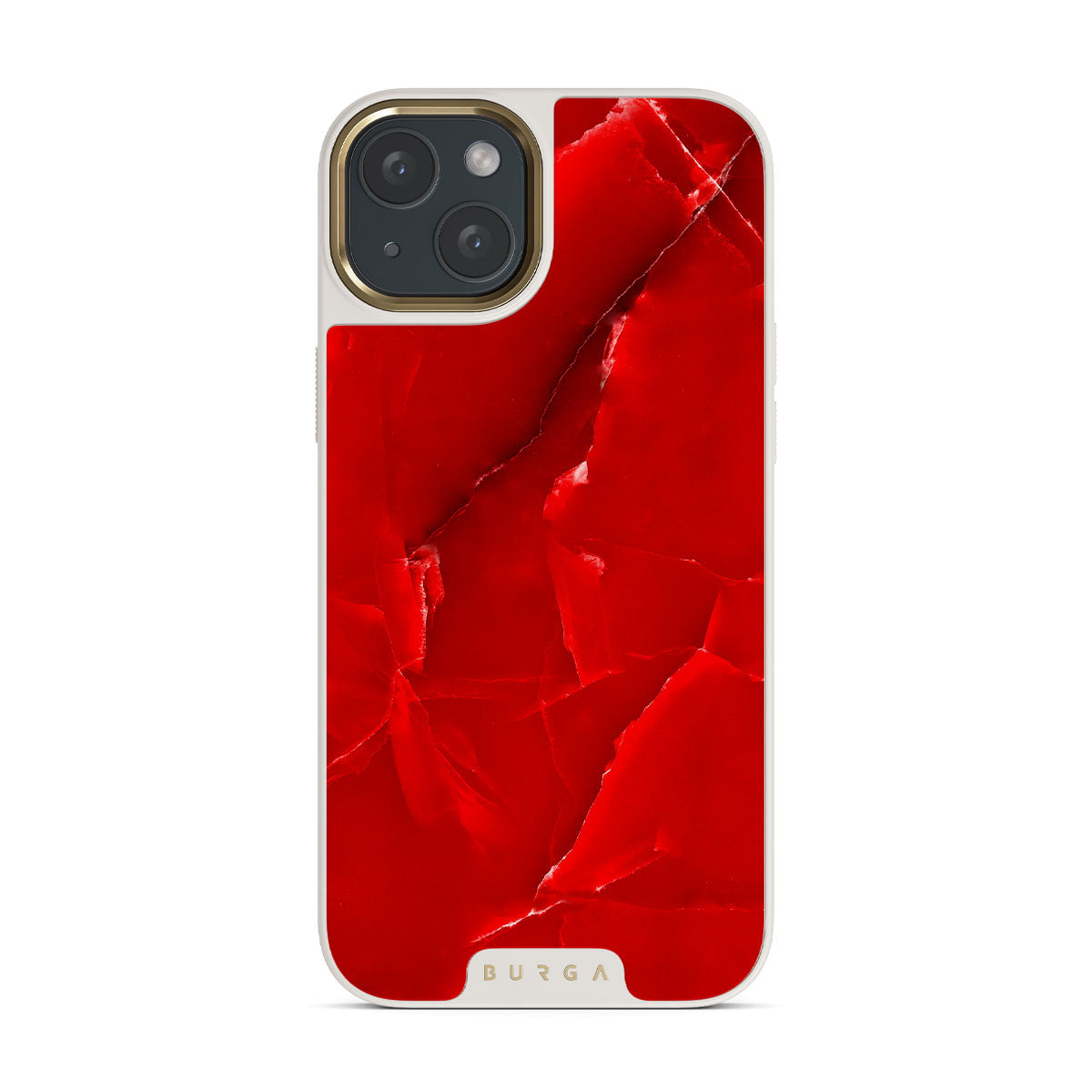 【BURGA】カスタマイズOK☆Wild Blaze☆マーブル柄〇機種各種 Wild Blaze - Red iPhone 14 Case | BURGA