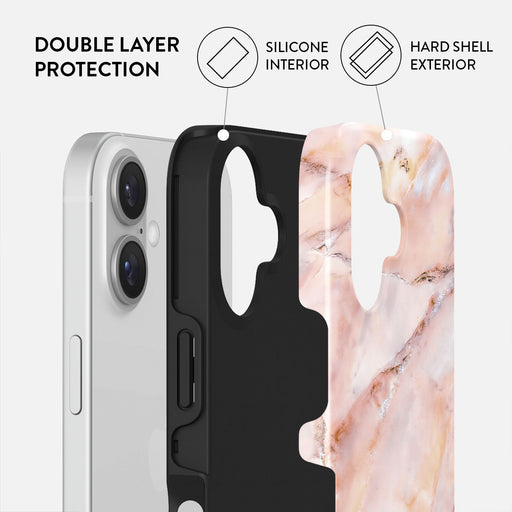 Morning Sunshine - Pastel Marble iPhone 16 Plus Case 2