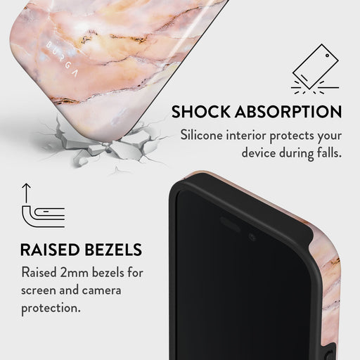 Morning Sunshine - Pastel Marble iPhone 16 Plus Case 4