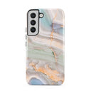 Pastel Hues - Colorful Marble Samsung Galaxy S22 Case