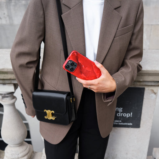 Wild Blaze - Red Samsung Galaxy A70 Case 9