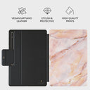 Morning Sunshine - Pastel Marble Samsung Galaxy Tab S10 Ultra Case 2