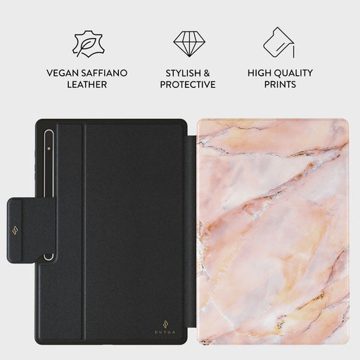 Morning Sunshine - Pastel Marble Samsung Galaxy Tab S10 Ultra Case 2