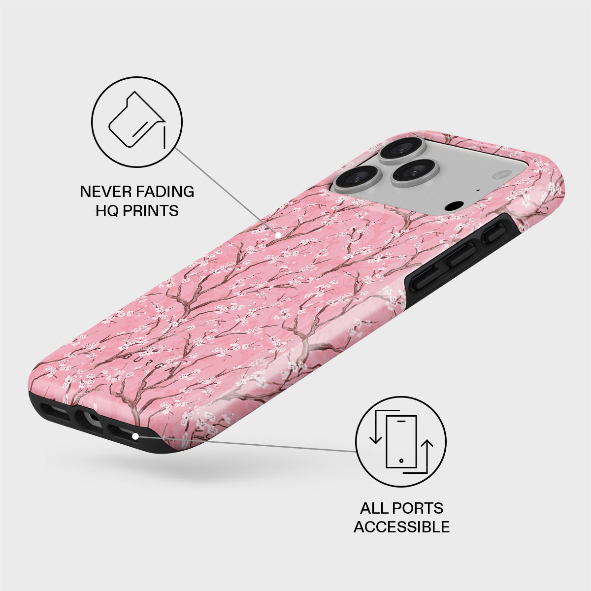 iPhone 17 Pro Max Case, Sakura | BURGA