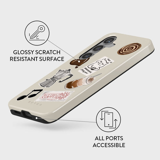 Oat Milk Please - Samsung Galaxy S24 Case 3