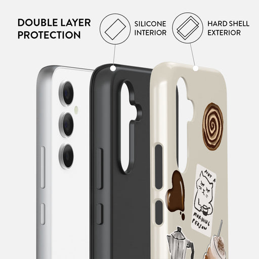 Oat Milk Please - Samsung Galaxy A54 Case 2