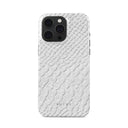 Glacial Desert - White Snakeskin iPhone 15 Pro Case 5