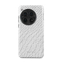 Glacial Desert - White Snakeskin OnePlus 12 Case