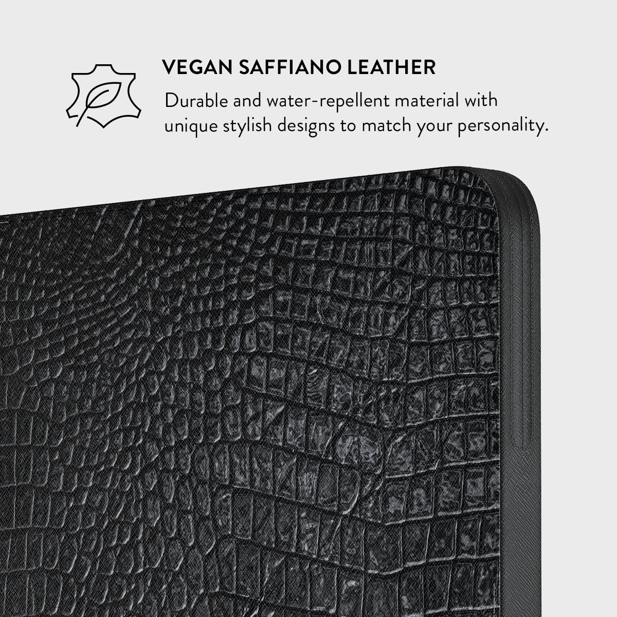 Reaper's Touch - Snakeskin Leather Laptop Sleeve | BURGA