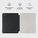 Glacial Desert - White Snakeskin iPad Pro 11 (4th/3rd Gen) Case 3