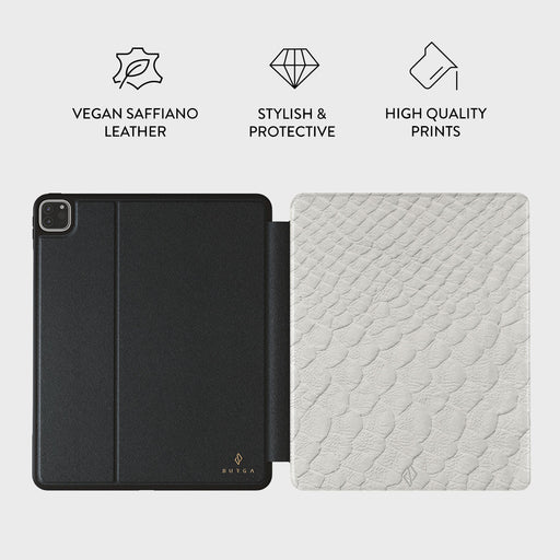 Glacial Desert - White Snakeskin iPad Pro 11 (4th/3rd Gen) Case 3