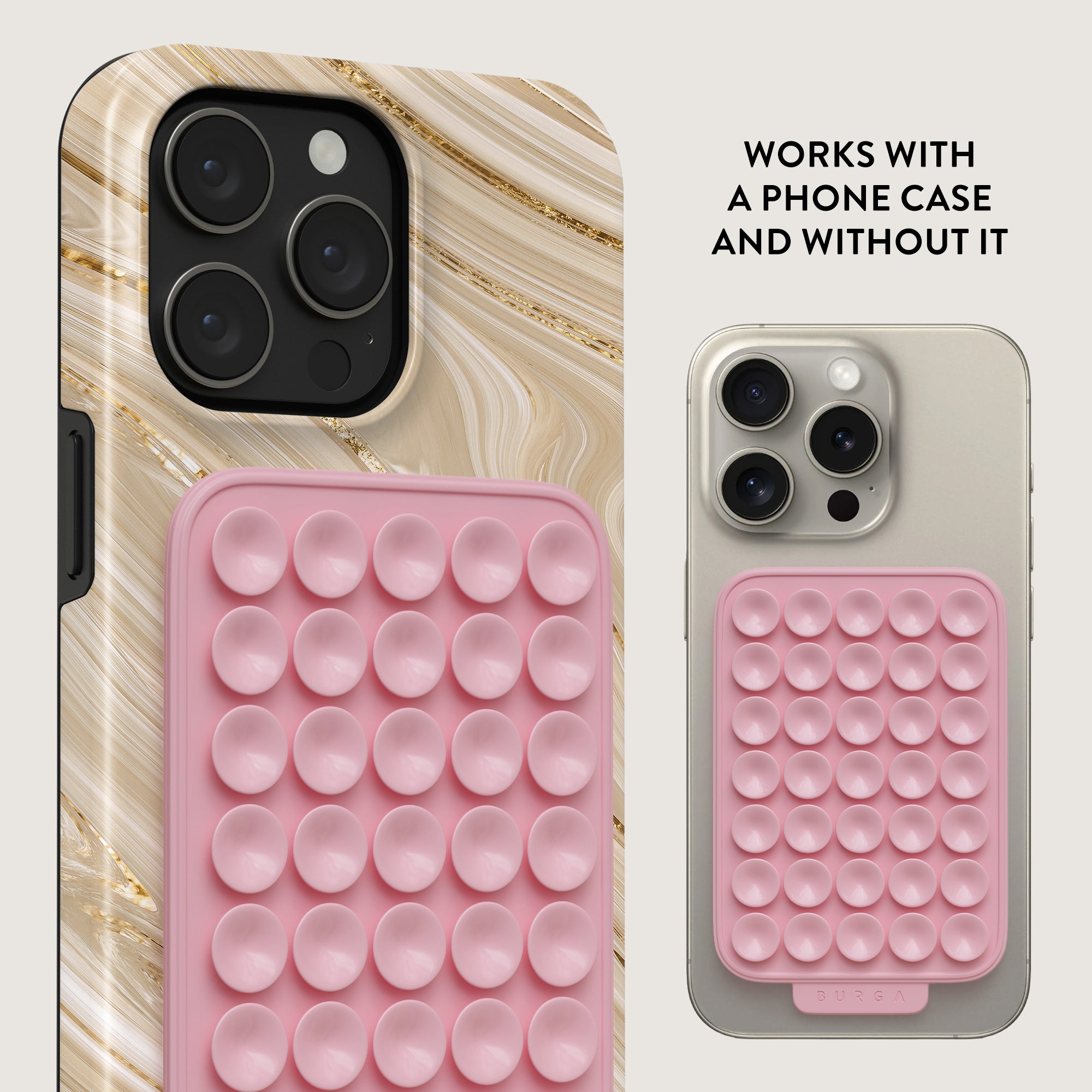 Sticky Phone Case That Can Stick To Anything Stick 'Em Up 2-Sided Phone  Suction Pad