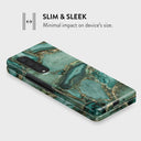 Ubud Jungle - Turquoise Samsung Galaxy Z Fold 4 Case 4