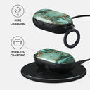 Ubud Jungle - Turquoise Samsung Galaxy Buds Plus Case 3