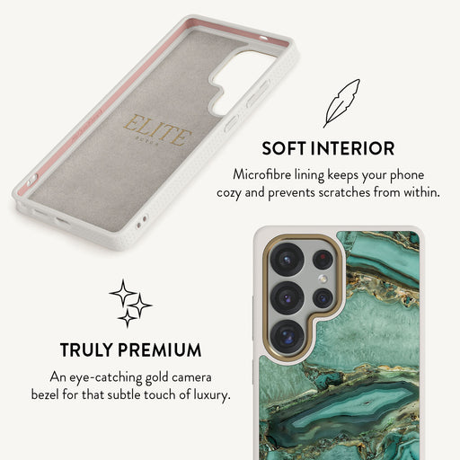 Ubud Jungle - Turquoise Samsung Galaxy S25 Ultra Case 29
