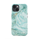 Uluwatu Waves - Teal iPhone 15 Plus Case 5