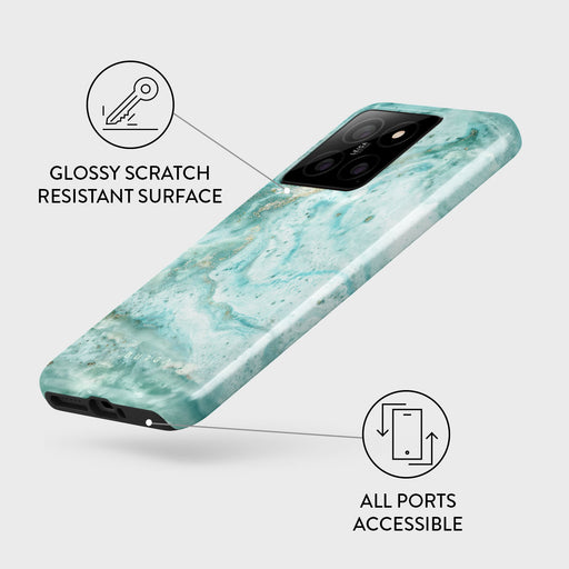 Uluwatu Waves - Teal Xiaomi 14 Case 3