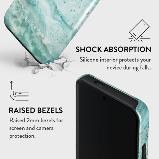Uluwatu Waves - Teal Xiaomi 14 Case 4