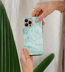 Uluwatu Waves - Teal Samsung Galaxy Z Flip 3 Case 8