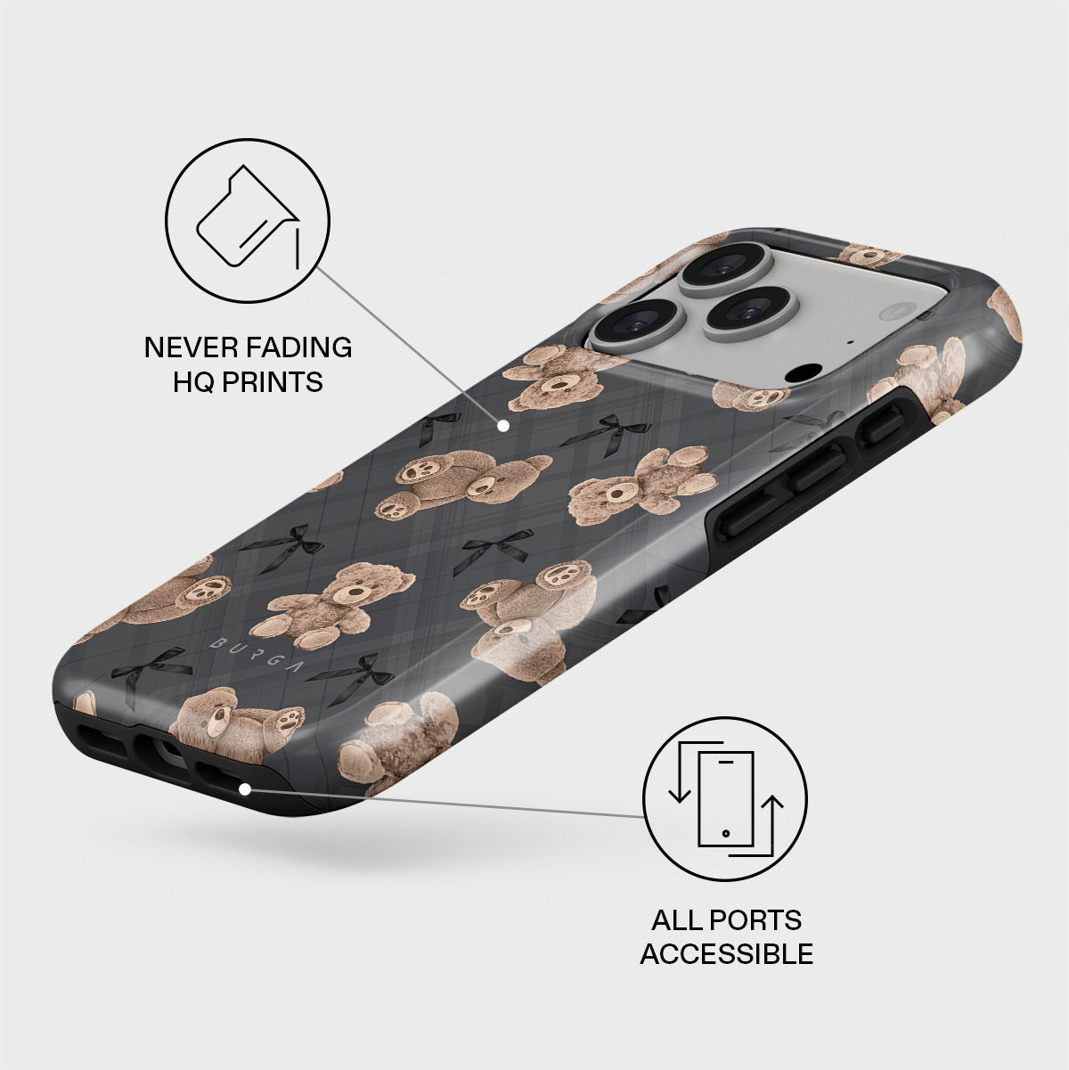 BURGA iPhone17pro ケース BFF - iPhone 17 Pro Case | BURGA