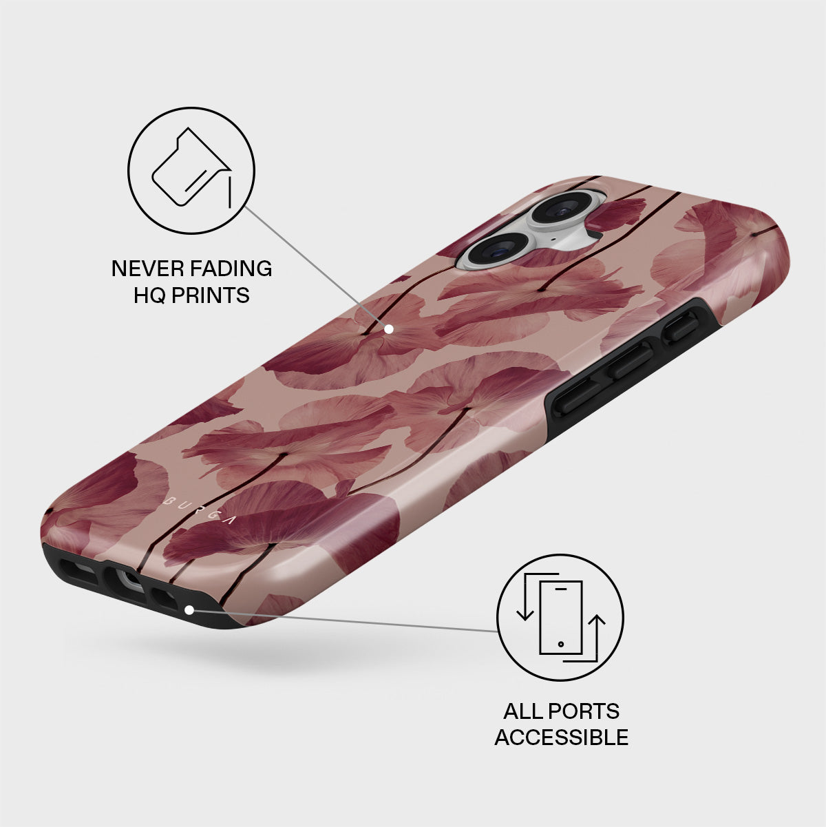 BURGA Tender Kiss - iPhone 17 ケース Tender Kiss - iPhone 17 Case | BURGA