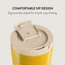 Canary Yellow - Snake Skin Travel Mug 15