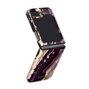 Purple Skies - Marble Samsung Galaxy Z Flip 5 Case 7