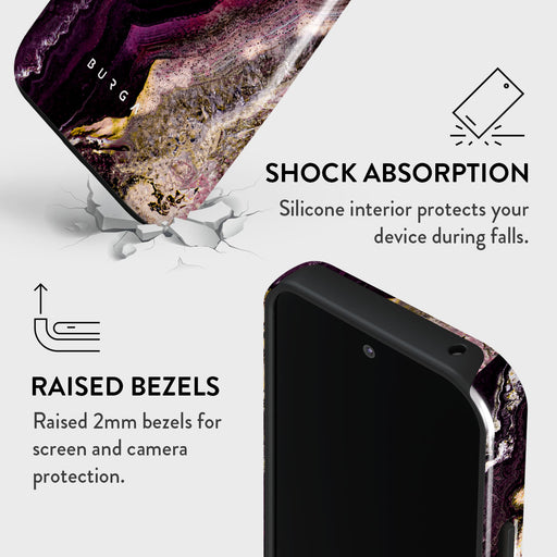 Purple Skies - Marble Google Pixel 9 Pro XL Case 4